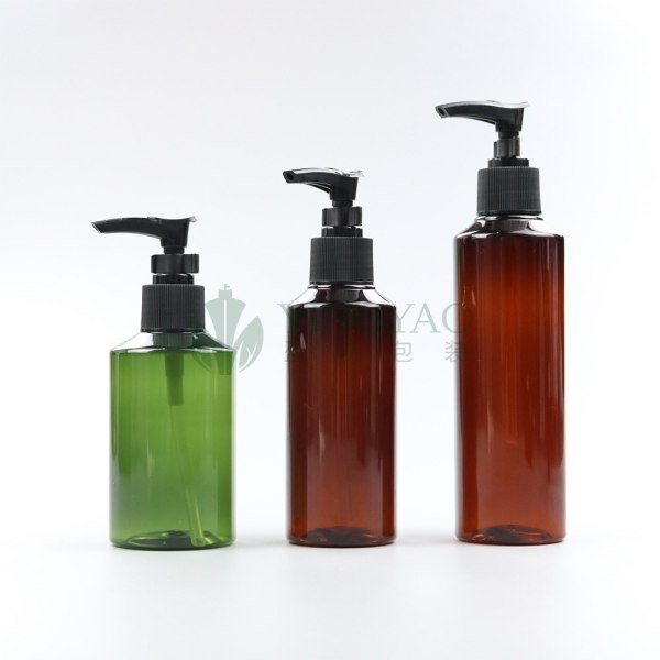 Custom Slant Shoulder Plastic Lotion Pump Bottle