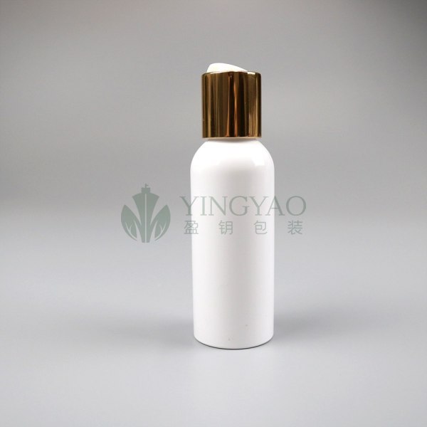 Custom Cosmetic Lotion Bottle With Dis Flip Cap