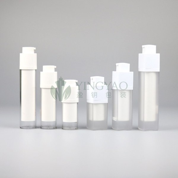 Custom Airless Pump Rotate Twisted Up Bottle