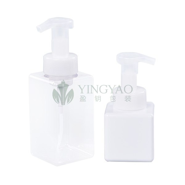 Custom 250ml 250 ml 450ml 650ml 8oz 8 oz Biodegradable Eco-friendly Plastic PETG Packaging Container Foam Pump Bottle