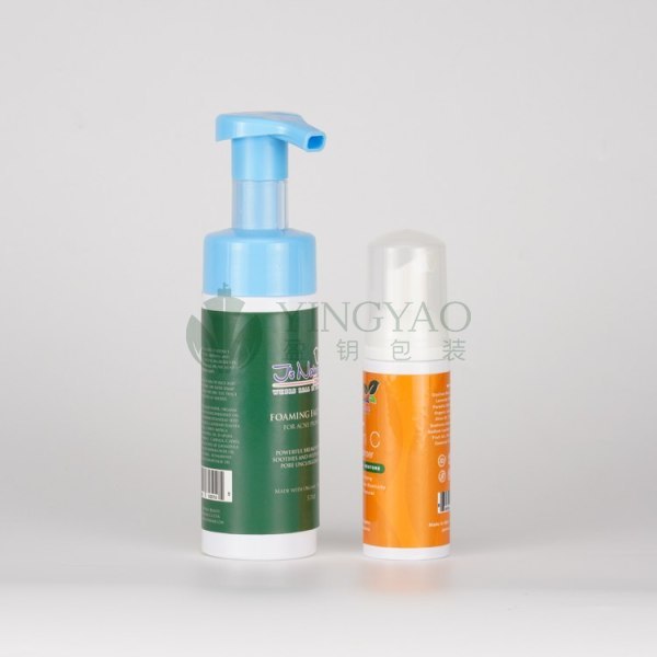 Custom Foam Pump Bottle With Label