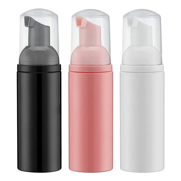 Custom Luxury Refill Unique Mousse Wash Red Pink Foaming Foam Pump Bottle