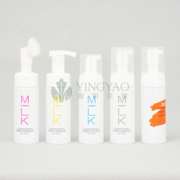 Custom Plastic Facial Cleanser Mousse Foaming Hand Soap Foam Pump Bottle