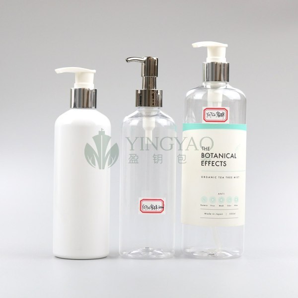 Custom 200 ml 250ml 300ml 400ml Luxury Empty Plastic PET Cosmetic Packaging Body Wash Lotion Bottle For Skin Care Dispenser