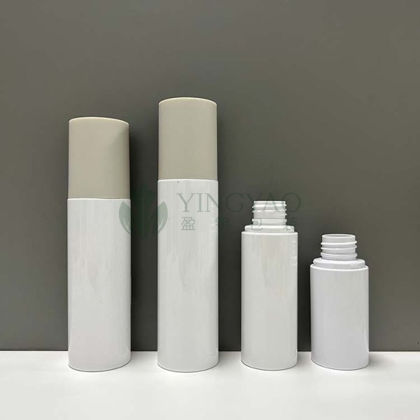 Custom Empty Clear 100ml 60ml 80ml 120ml PET Face Packaging Container Cosmetic Skincare Lotion Bottle With Pump