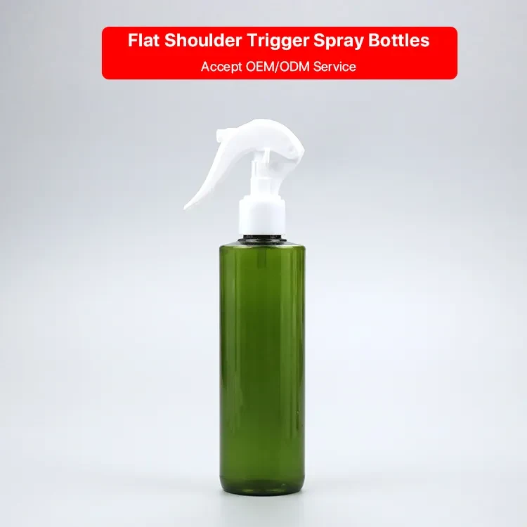 Custom PET Plastic Trigger Spray Mist Bottles With 100ml 200ml 250ml 300ml 500ml 750ml 1000ml For Hair Cleaner