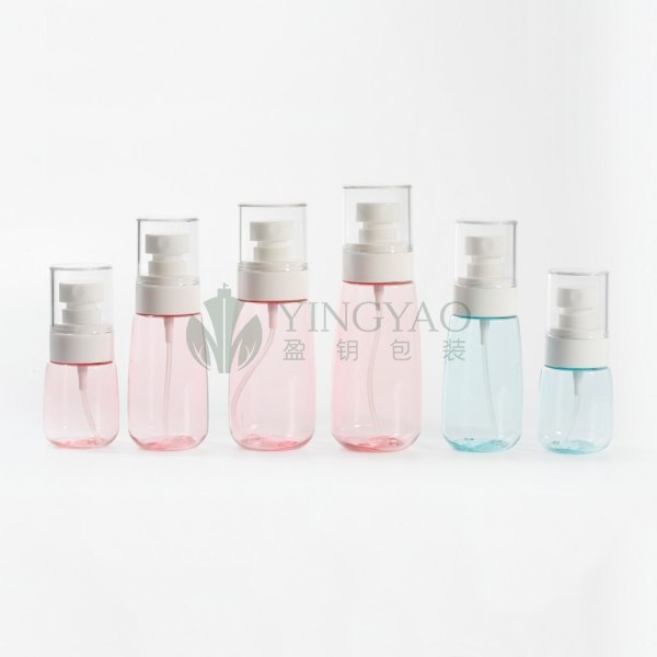 Custom PETG UPG 30ml 60ml 80ml 100ml Cosmetic Skincare Container Fine Mist Plastic Spray Bottle For Facial