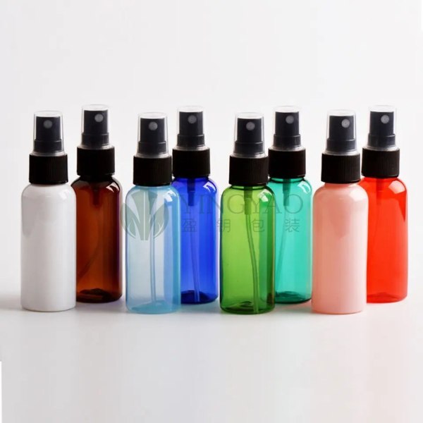 Custom Fancy 50ml 1 2 5 oz 30ml 2oz 4oz 6oz 100ml Hand Sanitizer Cosmetic Plastic PET Fine Mist Spray Bottle
