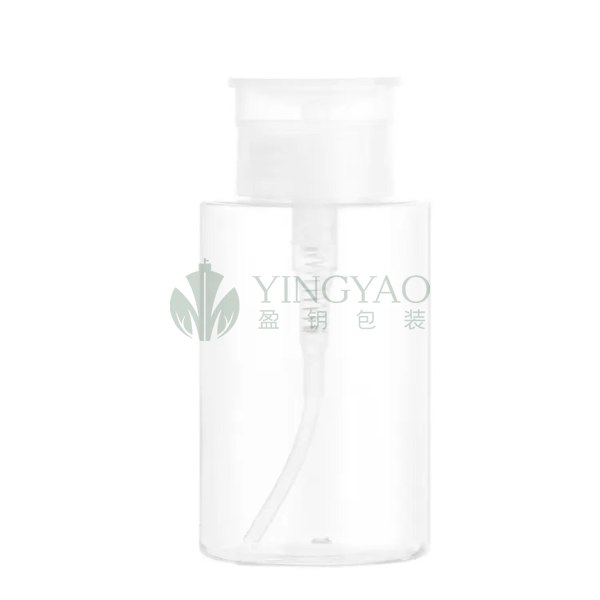 Custom 100ml 120ml 200ml 300ml PETG Makeup Remover Toner Bottle For Cosmetic Packaging