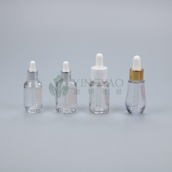 Custom Suppliers Luxury Mini Small 5ml 20ml 10 ml 10ml 15ml 30ml Empty Clear PET PETG Plastic Liquid Squeeze Dropper Bottle