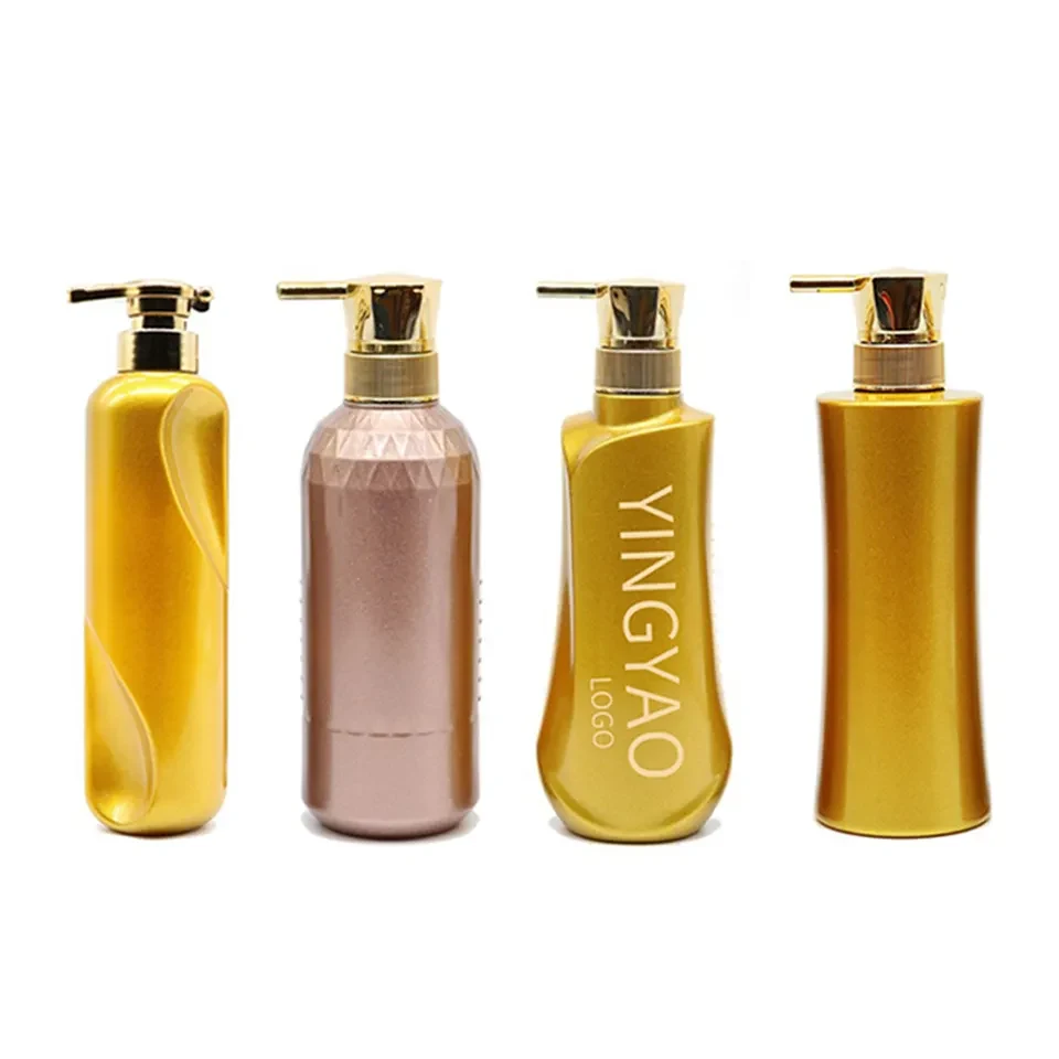 Wholesale Premium Eco Friendly Refillable Empty Luxury Packaging Plastic Shampoo Bottle For Hair Conditioner and Body Wash
