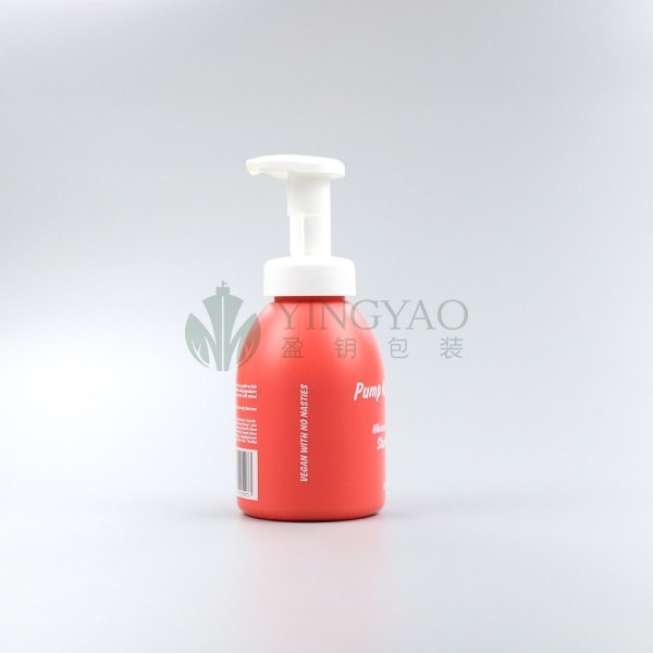 Custom 200ml 300ml 400ml 500ml HDPE PCR Baby Shower Shampoo Packaging Foam Soap Bottle With Pump For Children Kids