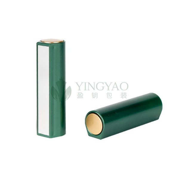 Custom Luxury Empty Metal Lipstick Tube With Mirror Case