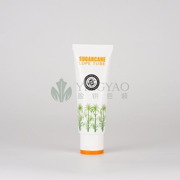 Custom Sustainable Sugarcane Sugar Cane Sunscreen Face Wash Eye Cream Lotion Shampoo Plastic Cosmetic Squeeze Tubes