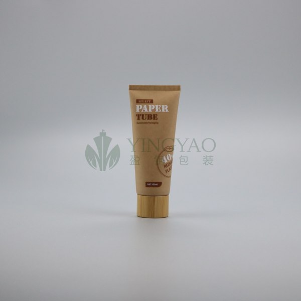Custom Eco Friendly Cream Cosmetic Containers Paper Tube For Packaging