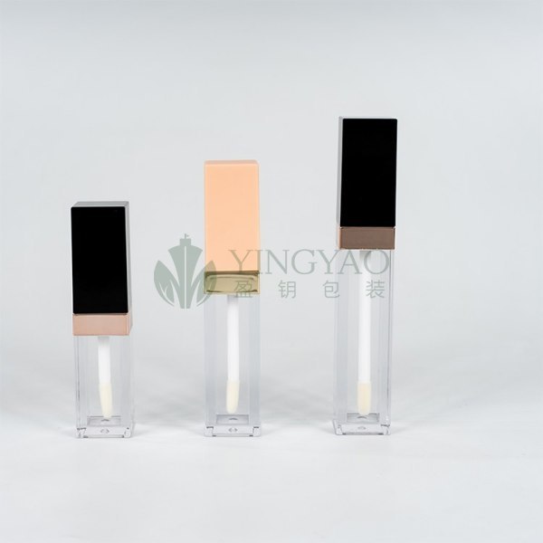 Custom Logo Private Label Empty Lipgloss Clear Transparent Lip Gloss Container Wand Tubes With 3ml 5ml 6ml 7ml 10ml 15ml
