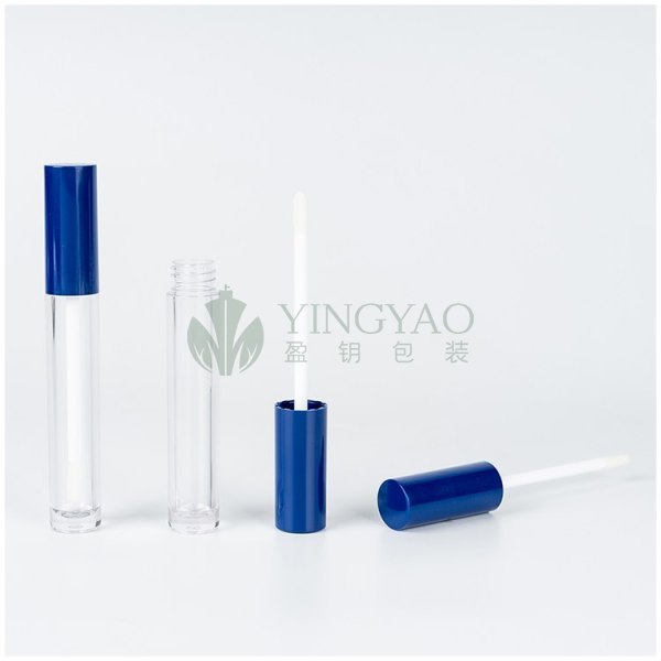 Custom Light Dark Blue Lipgloss Lip Gloss Tubes