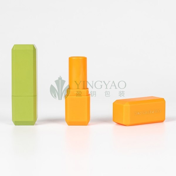 Custom Small Sample Mini Size Slim Square Cute Fancy Empty Lipstick Tube
